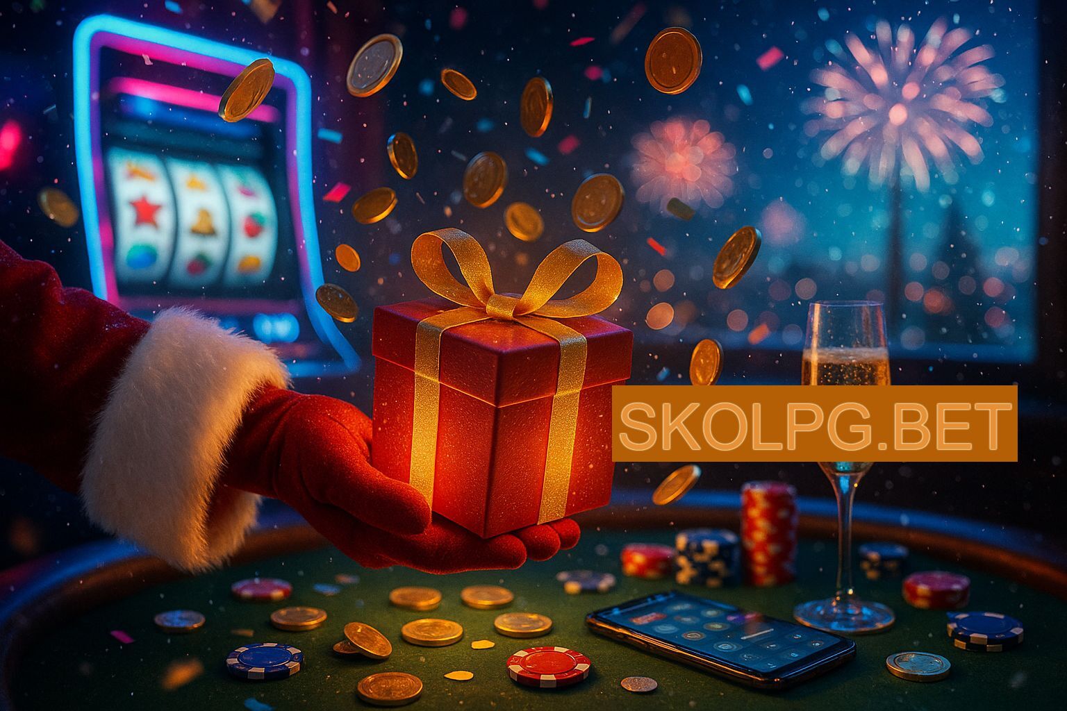 Promoções de Ano Novo no SKOLPG.BET
